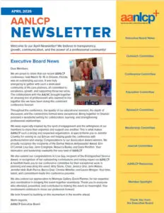 AANLCP Newsletter April 2026